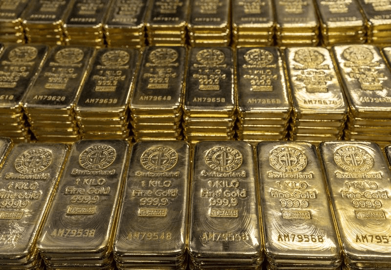 Gold bricks